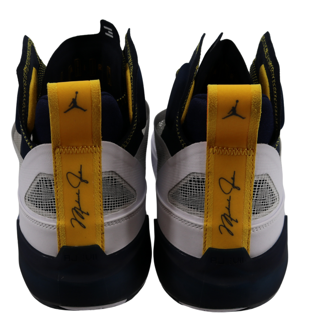 Nike Air Jordan XXXVII Michigan Wolverines P White