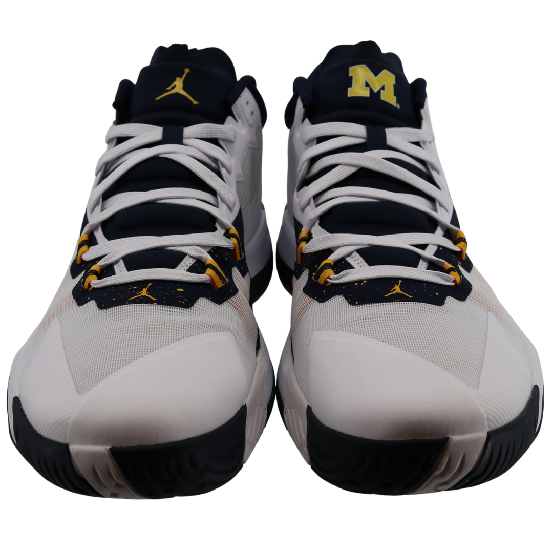 Nike Air Jordan Zion 1 Michigan Wolverines P White