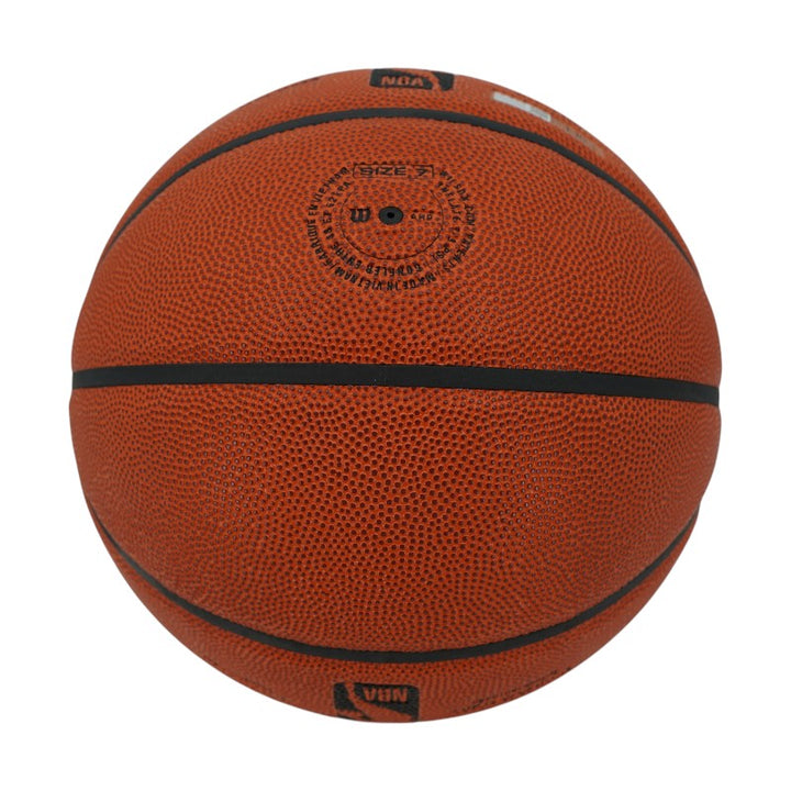 Earl Monroe New York Knicks Autographed The Pearl, HOF 1990 Wilson NBA Basketball CX Auth