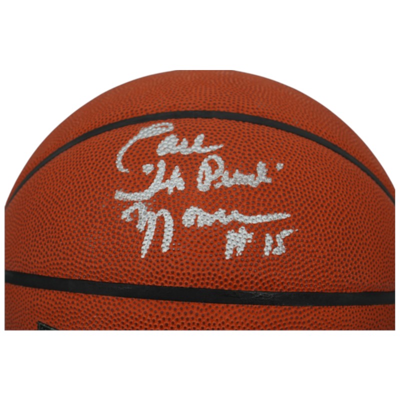 Earl Monroe New York Knicks Autographed The Pearl Wilson NBA Basketball CX Auth
