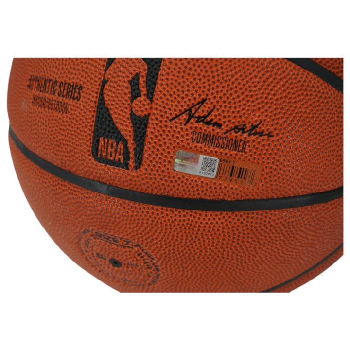 Earl Monroe New York Knicks Autographed The Pearl Wilson NBA Basketball CX Auth