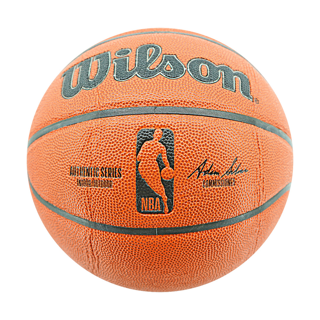 Chris Mullin Golden State Warriors Autographed Wilson Basketball Beckett Holo Only