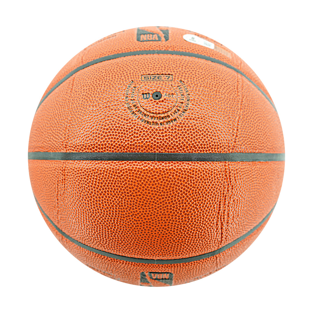 Chris Mullin Golden State Warriors Autographed Wilson Basketball Beckett Holo Only