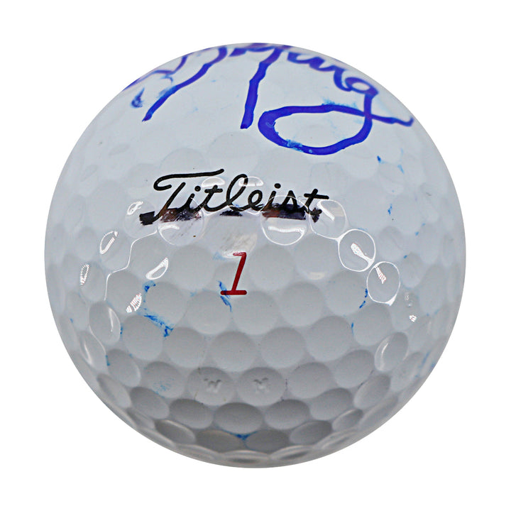 Sebastian Munoz Team Torque Autographed Match Used Titleist Pro V1x Golf Ball-1