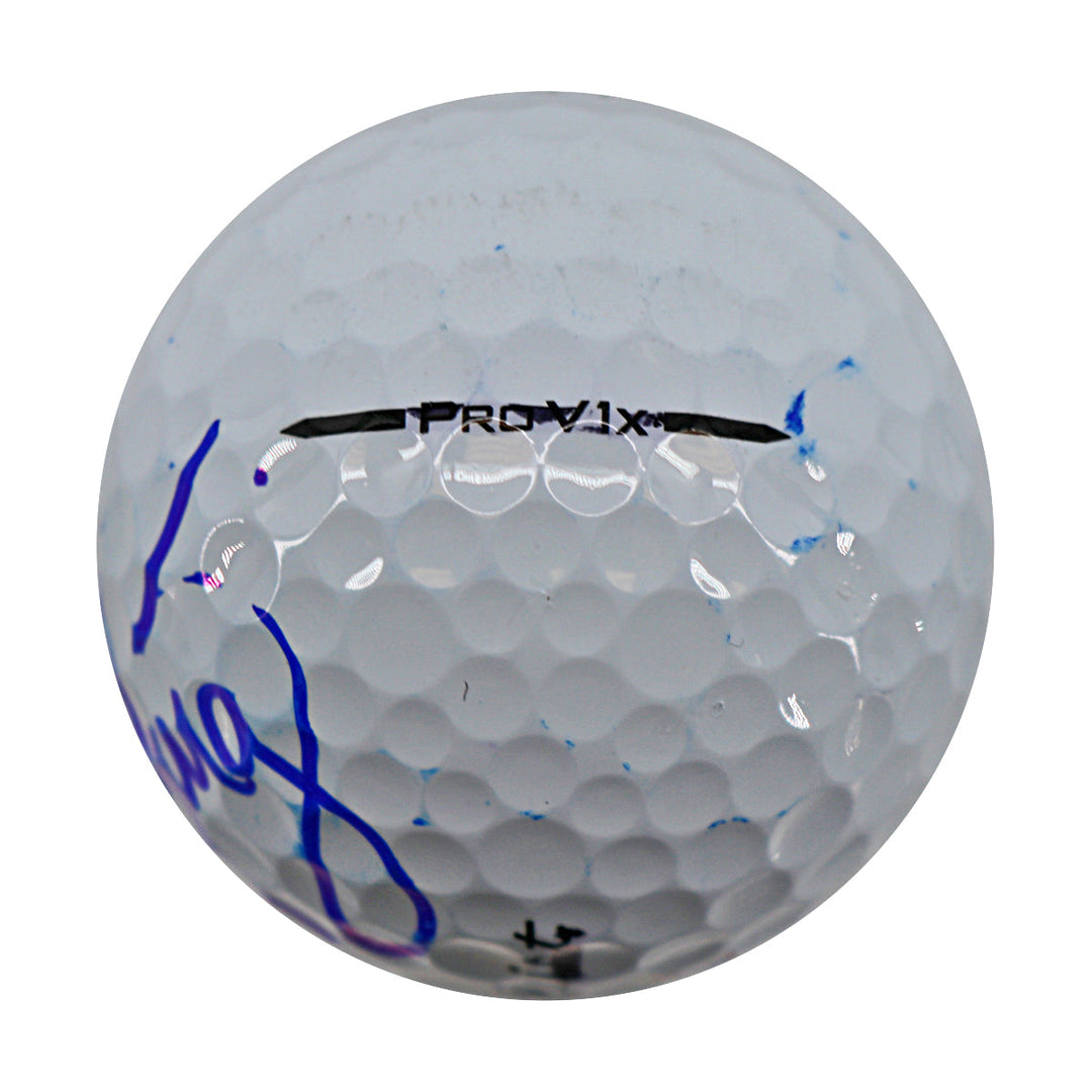 Sebastian Munoz Team Torque Autographed Match Used Titleist Pro V1x Golf Ball-1