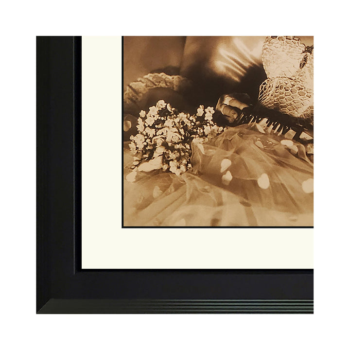 Madonna Like a Virgin Vinyl Record & Cover Professionally Framed Display with a White Mat