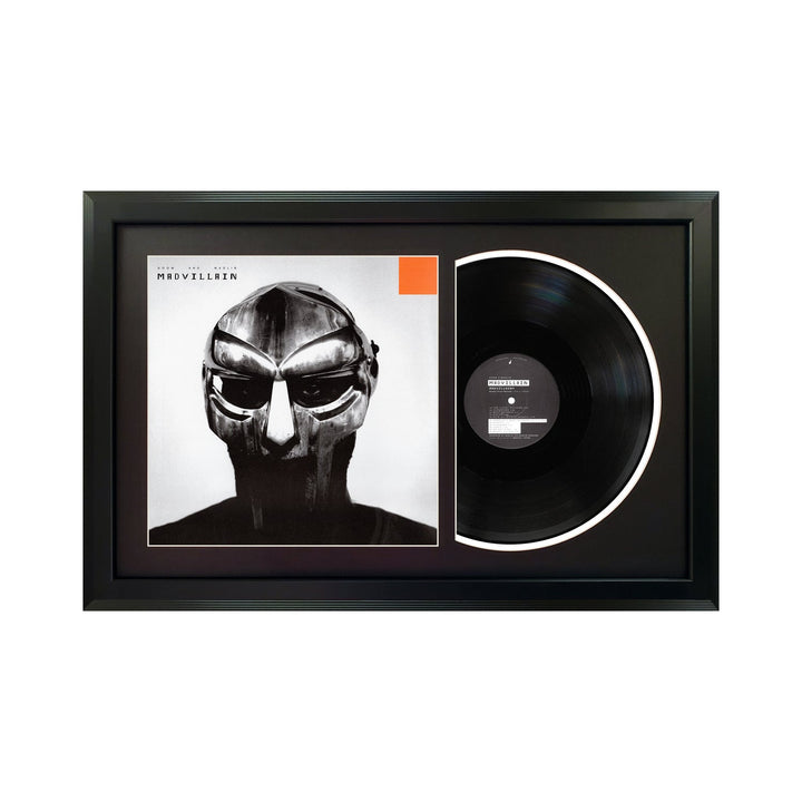 Madvillain Madvillainy Genuine Vinyl Record & Cover Professionally Framed 17.5  x 26.5  Wall Display with a  Black Mat