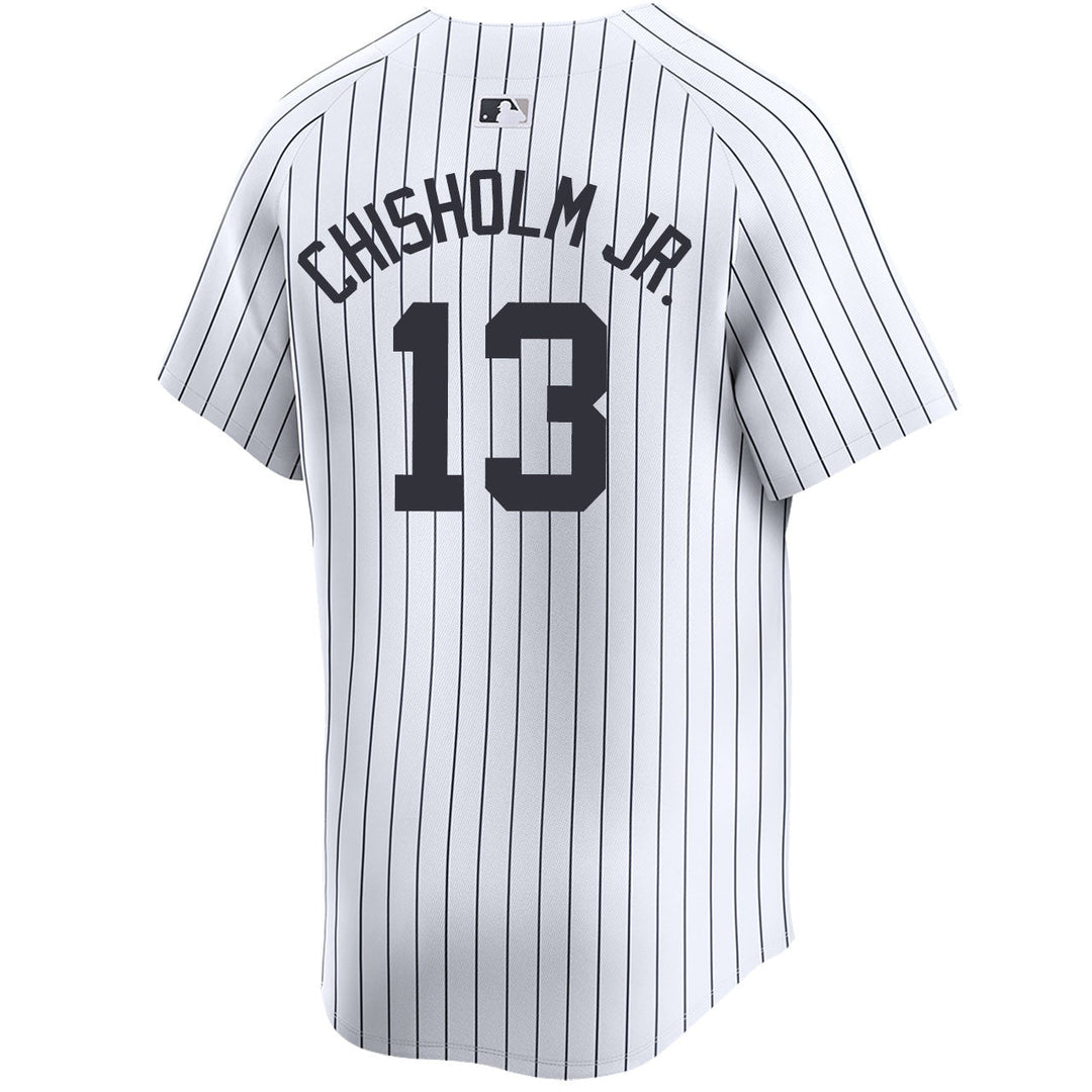 New York Yankees Jazz Chisholm Jr. Nike White Home Limited Player Name Jersey