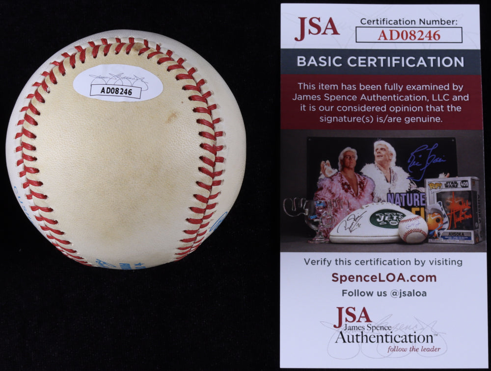 Mickey Vernon Washington Senators Signed OAL Baseball (JSA)