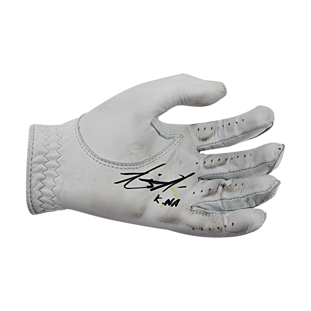 Kevin Na Team Iron Heads Autographed Match Used Footjoy Glove