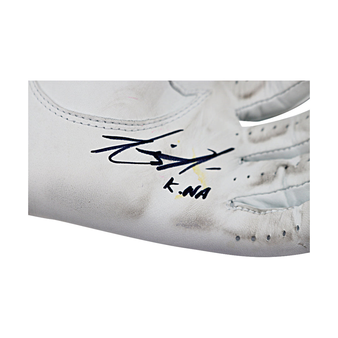 Kevin Na Team Iron Heads Autographed Match Used Footjoy Glove