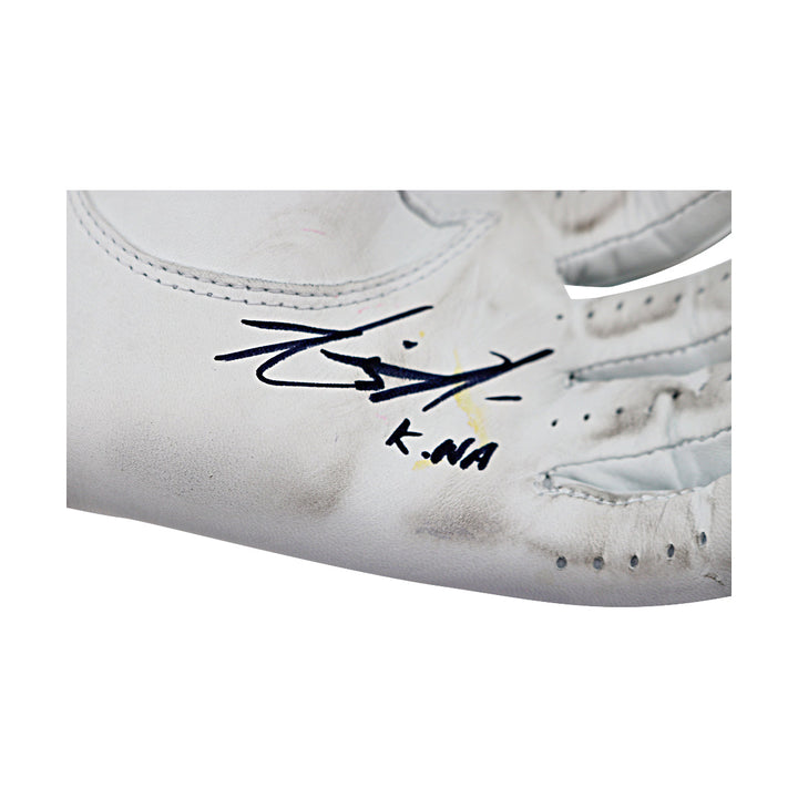 Kevin Na Team Iron Heads Autographed Match Used Footjoy Glove