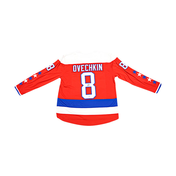 Alexander Ovechkin Washington Capitals Autographed Red Fanatics Jersey JSA COA