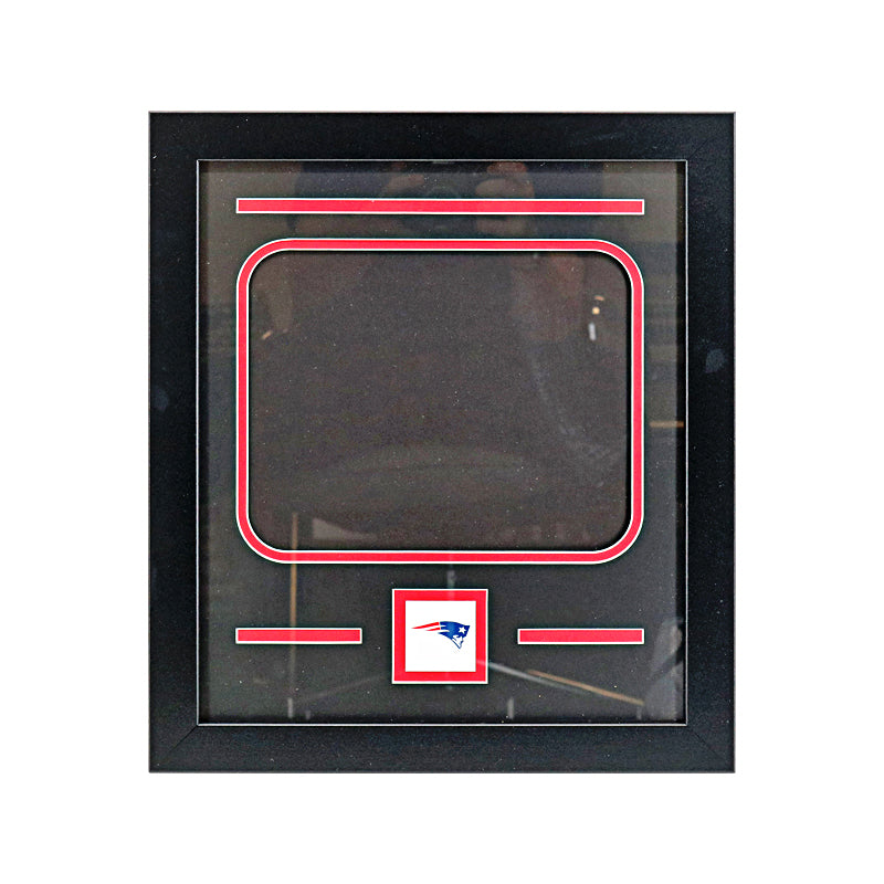 New England Patriots Deluxe Empty Frame Shell for 8"x10" Horizontal Photograph