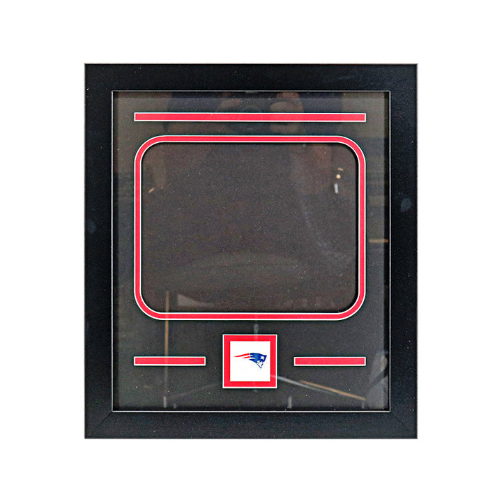 New England Patriots Deluxe Empty Frame Shell for 8"x10" Horizontal Photograph