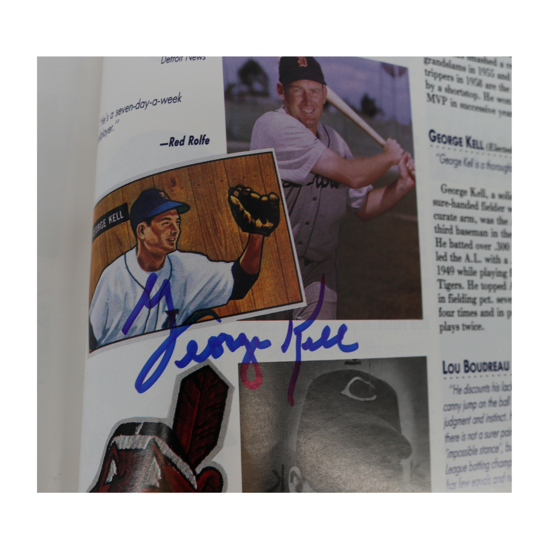 Mantle Williams Mays Autographed Signed National Baseball Hall of Fame and Museum 50th Anniversary 1989 Yearbook 23 Autos JSA LOA