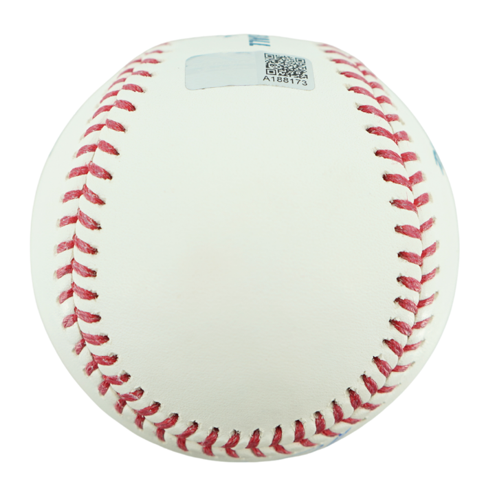Freddy Peralta New York Mets Autographed OMLB Baseball (CX Auth)