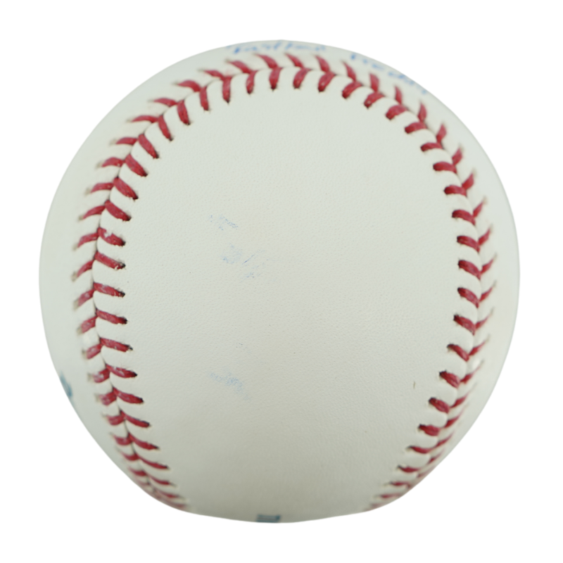 Freddy Peralta New York Mets Autographed Inscribed OMLB Baseball (CX Auth)