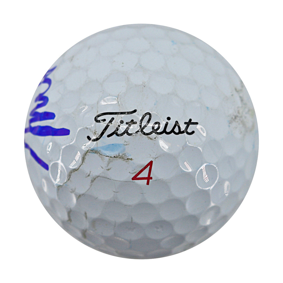 Mito Pereria Team Torque Autographed Match Used Titleist Pro V1x Golf Ball