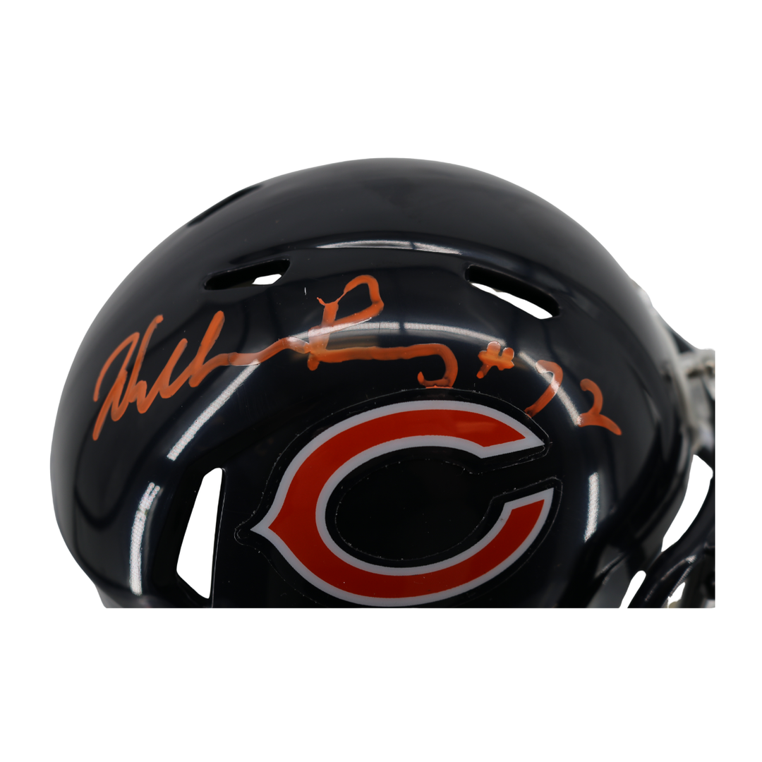 William Fridge Perry Chicago Bears Autographed Signed Mini Helmet (CX Auth)