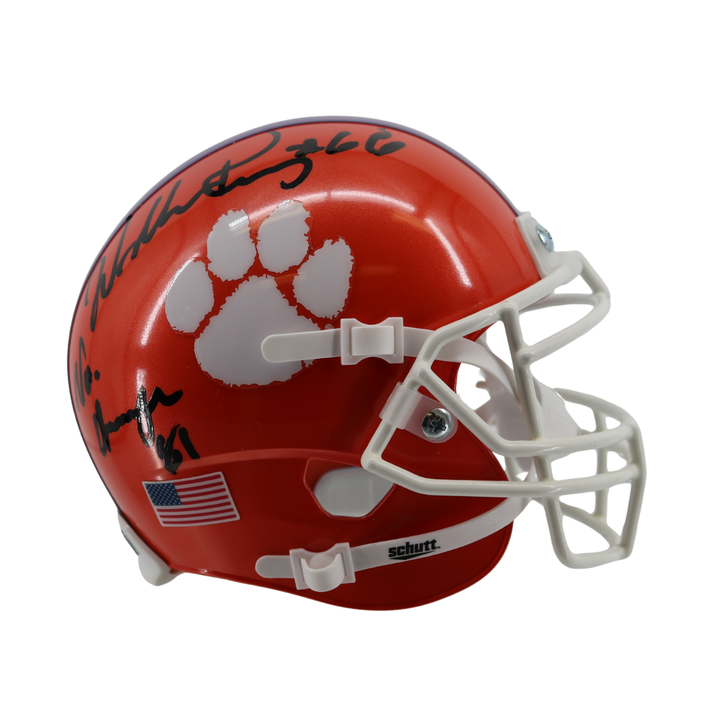 William Fridge Perry Clemson Tigers Autographed Signed Inscribed Mini Helmet 