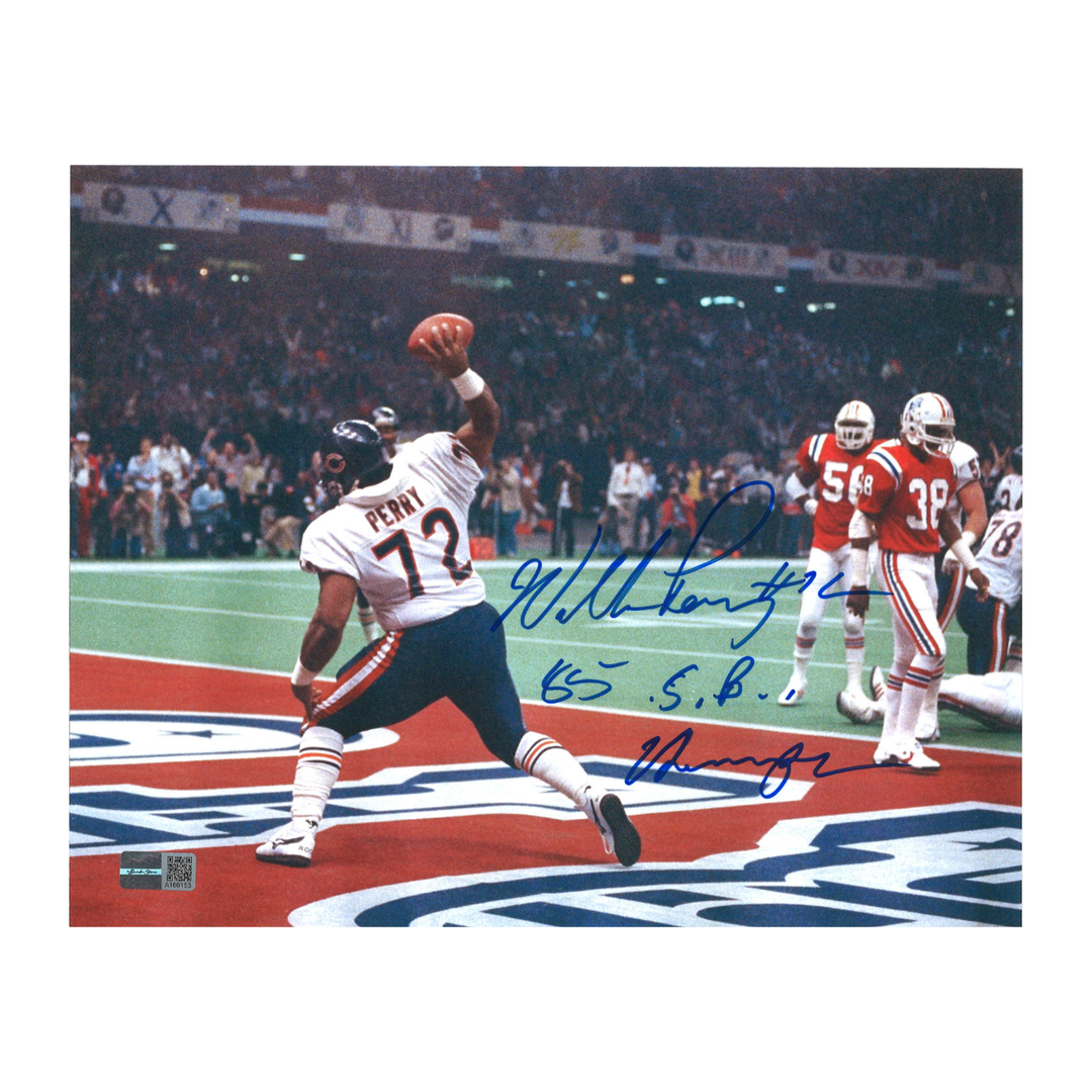 William Fridge Perry Chicago Bears Autographed Signed Inscribed 8x10 Photo  