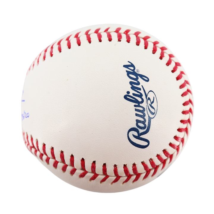David Peterson New York Mets Autographed Signed Inscribed MLB Debut OMLB Baseball (CX Auth)