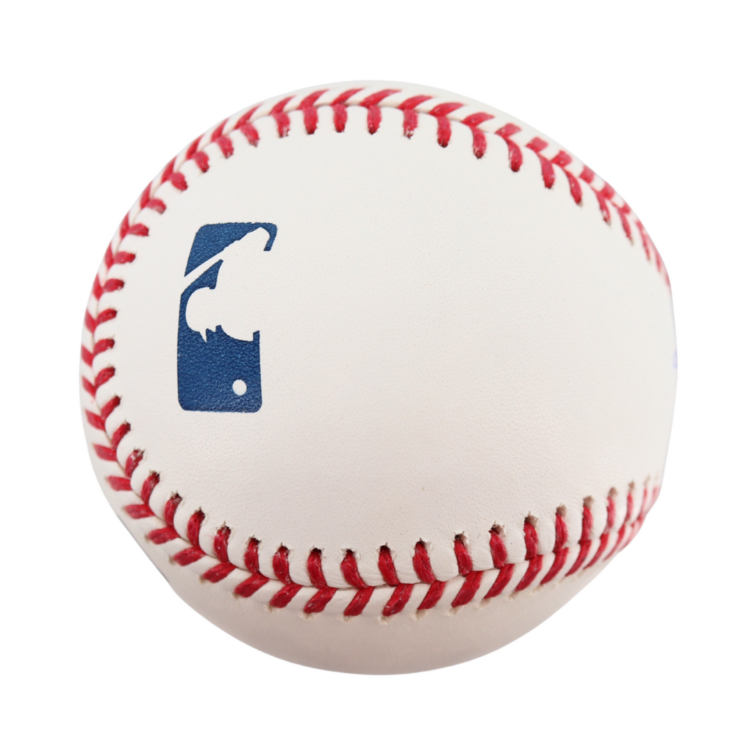David Peterson New York Mets Autographed Signed Inscribed Go Mets OMLB Baseball (CX Auth)