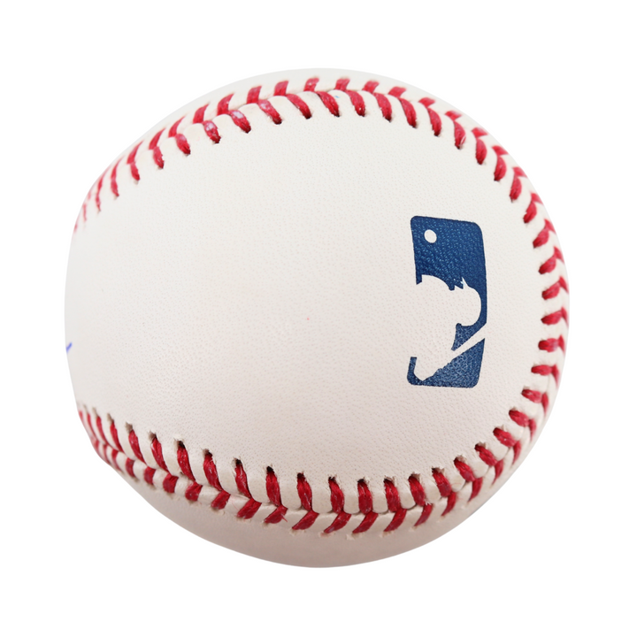David Peterson New York Mets Autographed Signed OMLB Baseball (CX Auth)