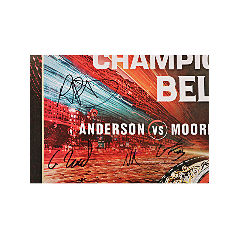 Bellator Champions Series Dublin 3/22/24 Multi Autographed Signed 24"x36" Event Poster