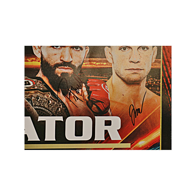 Bellator Champions Series Dublin 3/22/24 Multi Autographed Signed 24"x36" Event Poster