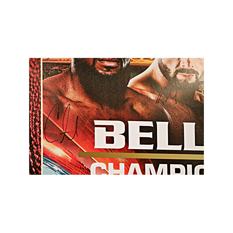 Bellator Champions Series Dublin 3/22/24 Multi Autographed Signed 24"x36" Event Poster