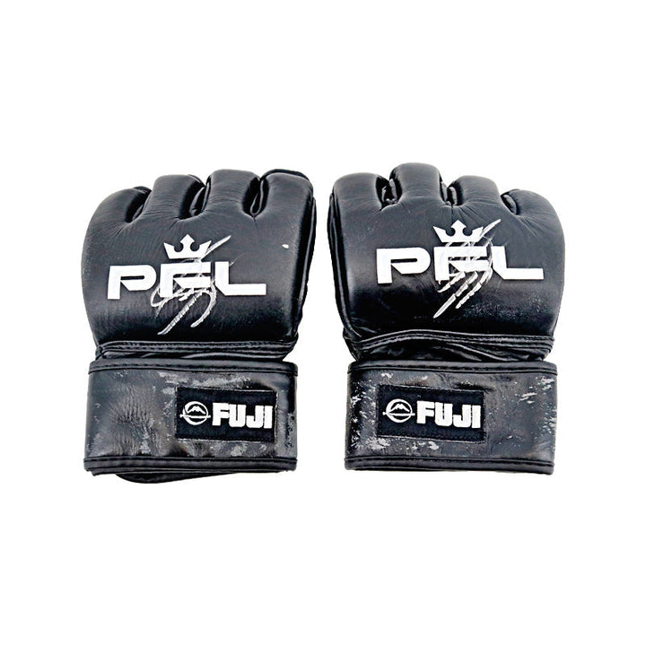 Abdoul "The Lazy King" Abdouraguimov  PFL Autographed Fight Worn Gloves from 2024 PFL Europe 1 Event (PFL LOA)