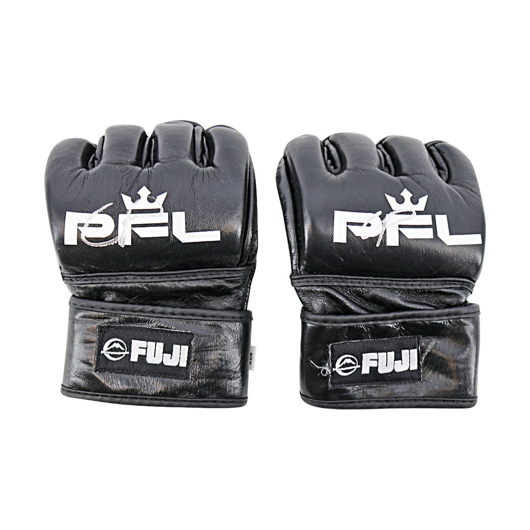 Claudio Pacella PFL Autographed Fight Worn Gloves from 2024 PFL Europe Championship (PFL LOA)