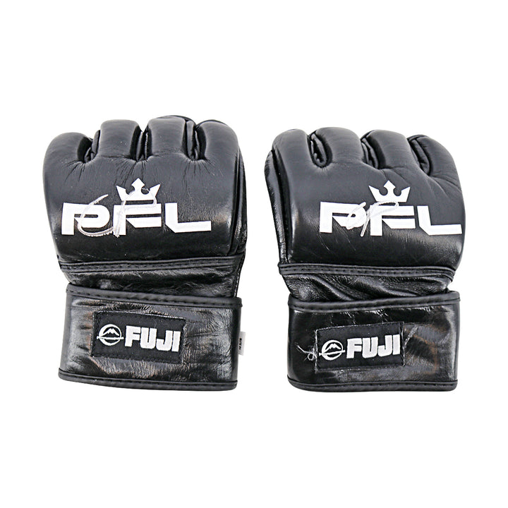 Claudio Pacella PFL Autographed Fight Worn Gloves from 2024 PFL Europe Championship (PFL LOA)