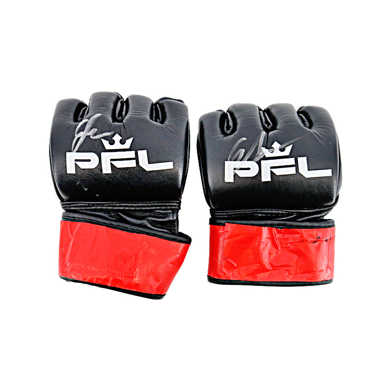 Elvin Espinoza 2024 PFL 2 Autographed Signed Fight Worn Pair of Gloves (PFL LOA)