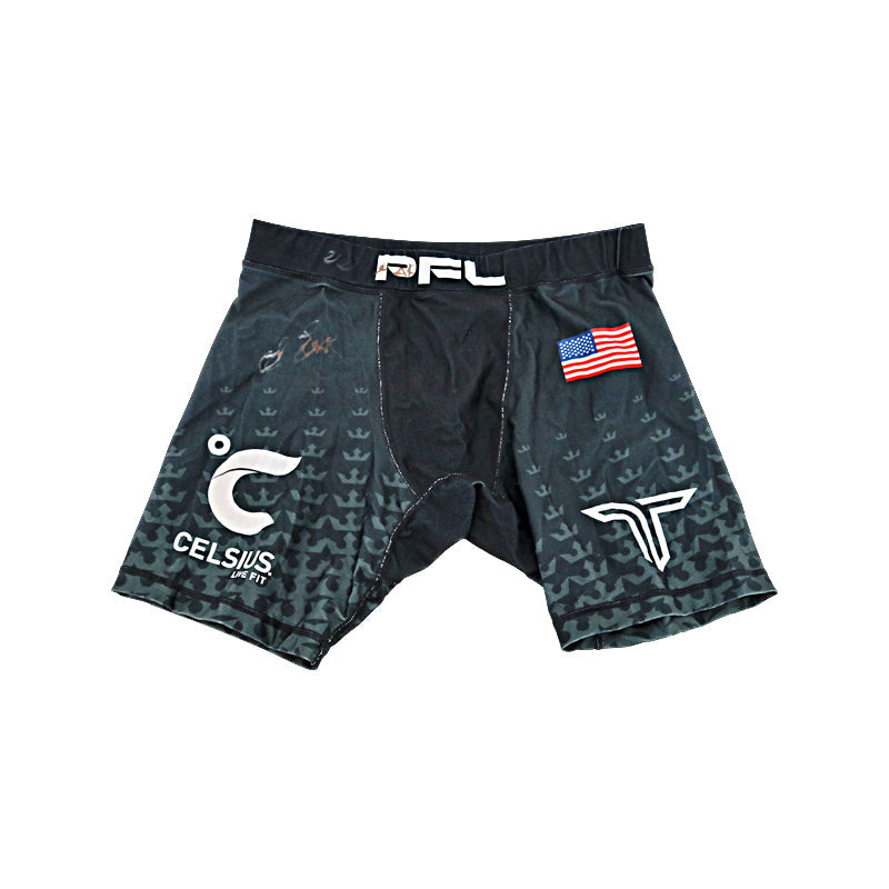 Impa Kasanganay 2024 PFL 2 Autographed Signed Fight Worn Shorts (PFL LOA)