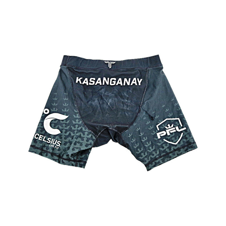 Impa Kasanganay 2024 PFL 2 Autographed Signed Fight Worn Shorts (PFL LOA)