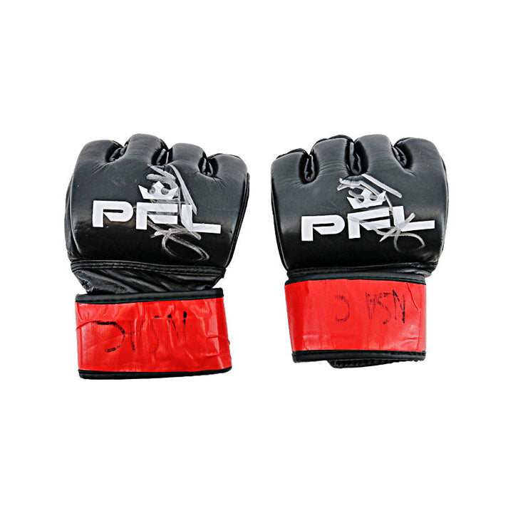 Rob Wilkinson 2024 PFL 2 Autographed Signed Fight Worn Pair of Gloves (PFL LOA)