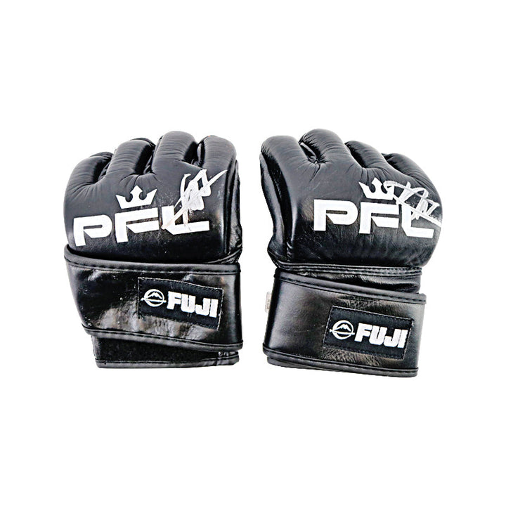 Brendan Loughnane 2024 PFL 3 Autographed Signed Fight Worn Pair of Gloves (PFL LOA)