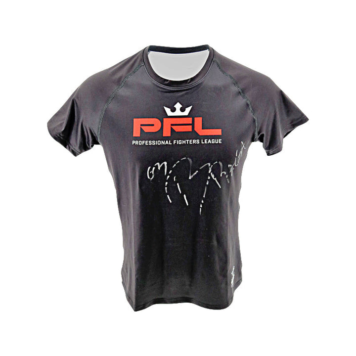Gabriel Braga 2024 PFL 3 Autographed Signed Event Worn Walkout Shirt (PFL LOA)