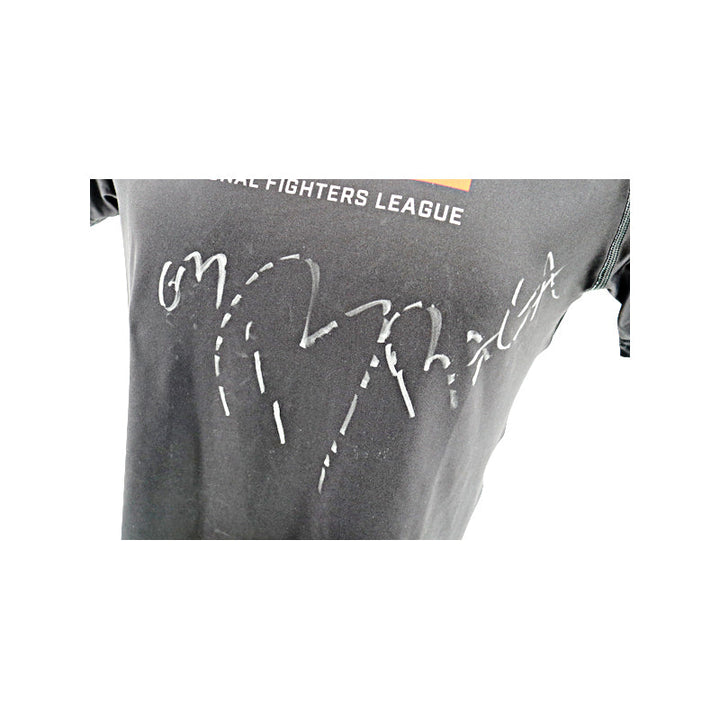 Gabriel Braga 2024 PFL 3 Autographed Signed Event Worn Walkout Shirt (PFL LOA)