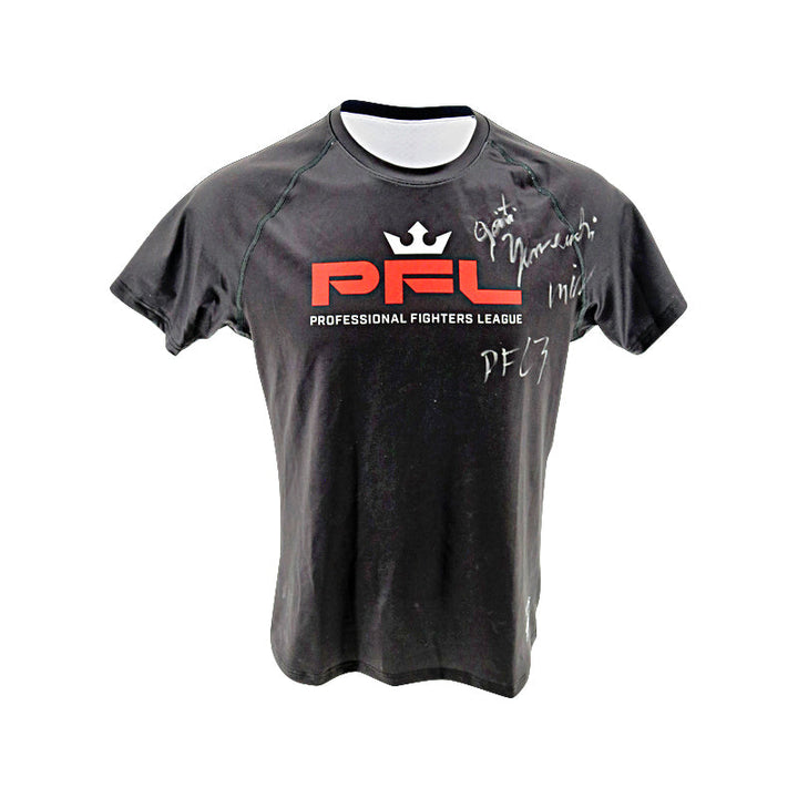 Goiti Yamauchi 2024 PFL 3 Autographed Signed Event Worn Walkout Shirt (PFL LOA)