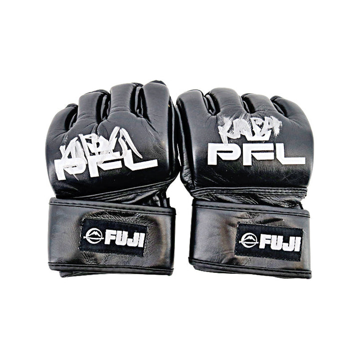 Kai Kamaka 2024 PFL 3 Autographed Signed Fight Worn Pair of Gloves (PFL LOA)
