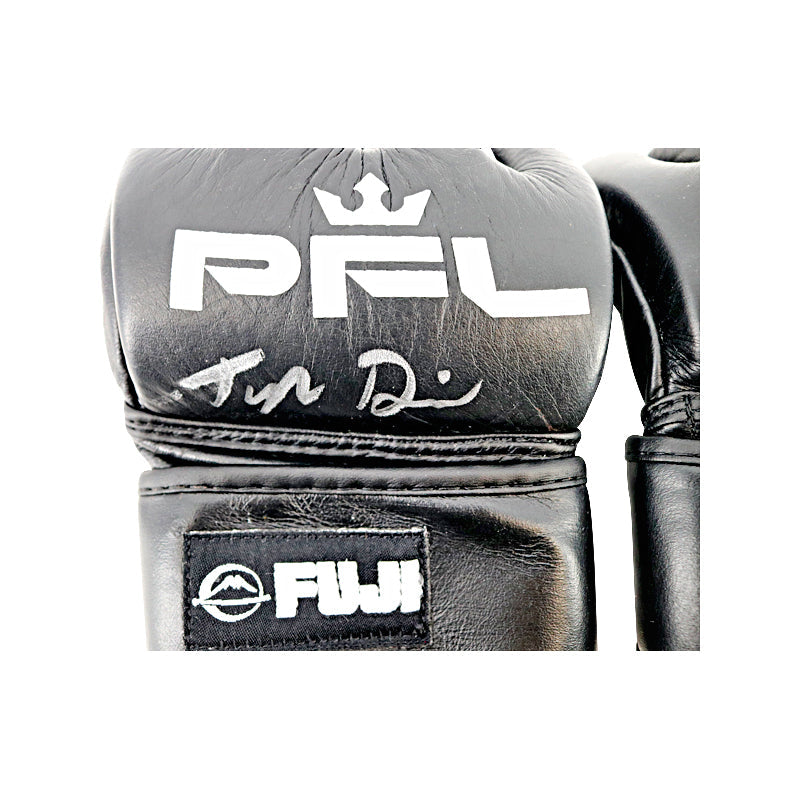 Tyler Diamond 2024 PFL 3 Autographed Signed Fight Worn Pair of Gloves (PFL LOA)