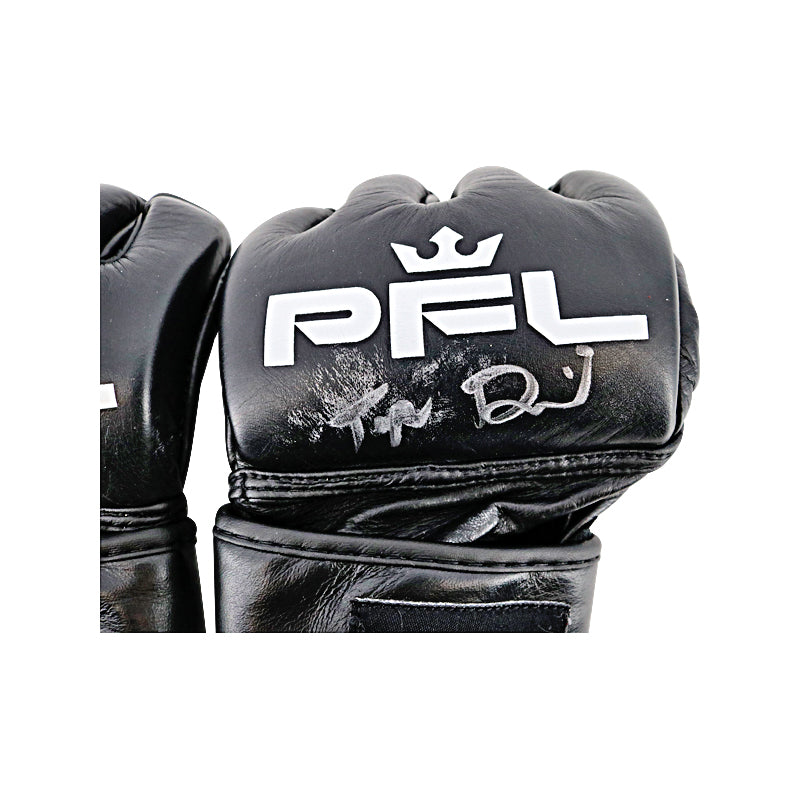 Tyler Diamond 2024 PFL 3 Autographed Signed Fight Worn Pair of Gloves (PFL LOA)