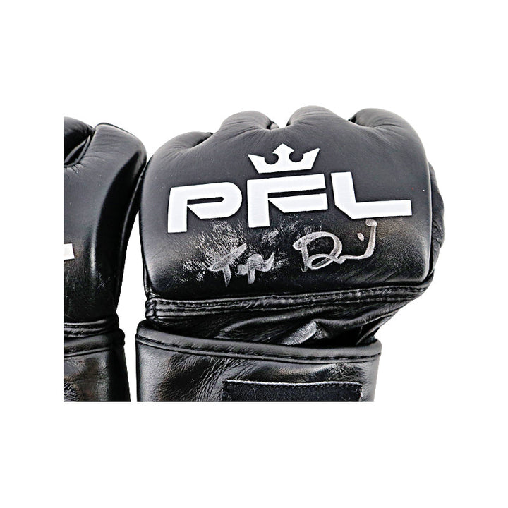Tyler Diamond 2024 PFL 3 Autographed Signed Fight Worn Pair of Gloves (PFL LOA)