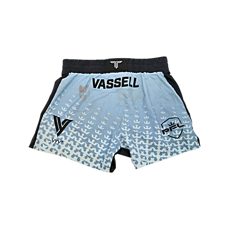 Linton Vassell 2024 PFL 4 Autographed Signed Fight Worn Shorts (PFL LOA)