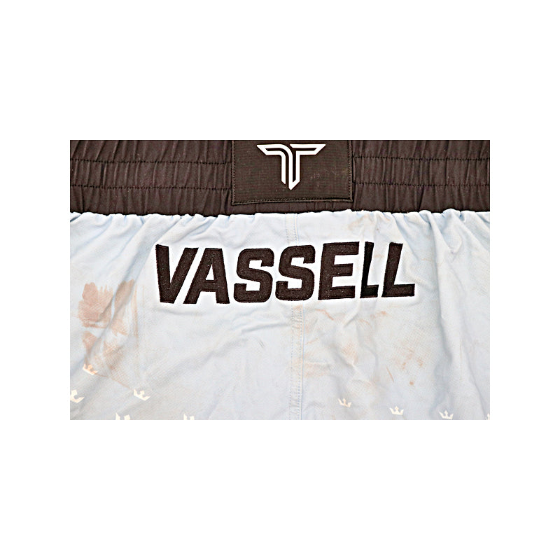 Linton Vassell 2024 PFL 4 Autographed Signed Fight Worn Shorts (PFL LOA)