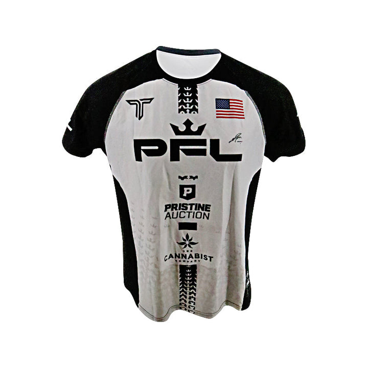 Josh Silveira PFL Autographed Signed 2024 PFL 8 Playoffs Event Worn Walkout Shirt (PFL LOA)